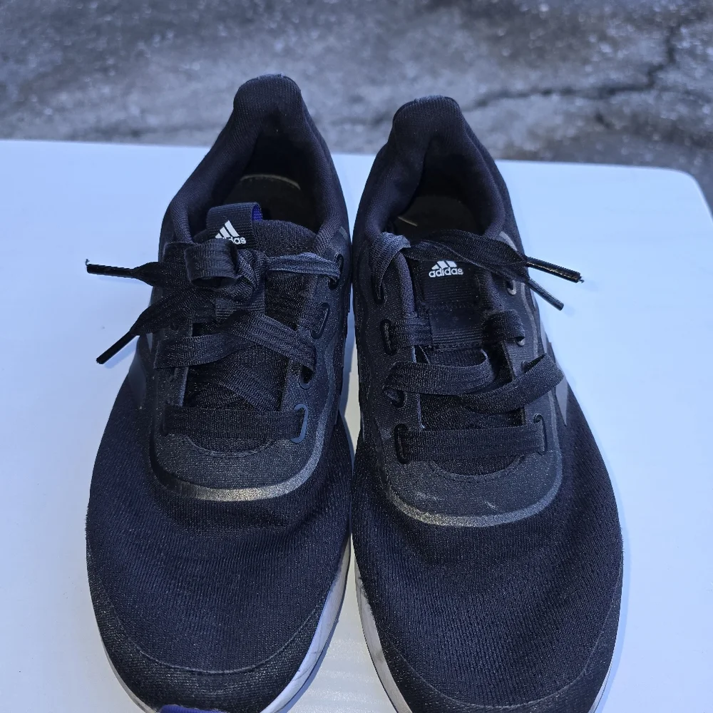 Adidas Womens QTRacer Sport FY5678Black Running Shoes Sneakers Size 8 - Picture 2 of 8